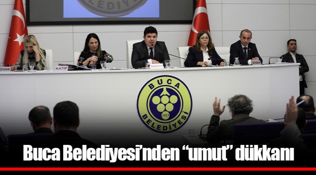 Buca Belediyesi’nden “umut” dükkanı