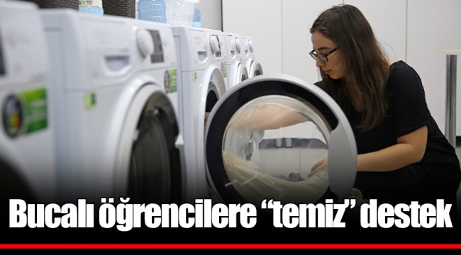 Bucalı öğrencilere “temiz” destek