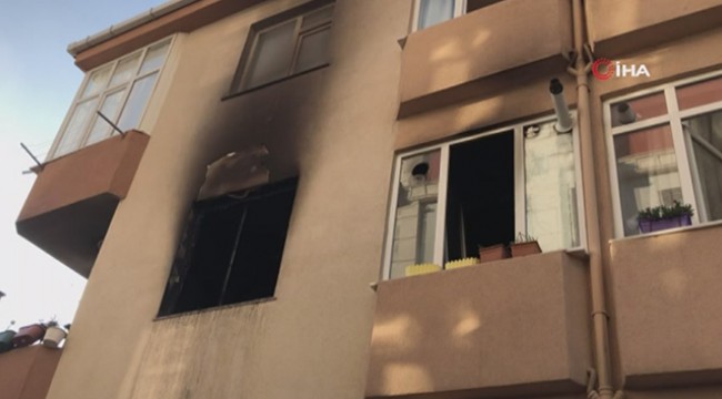 Büyükçekmece'de bir evde patlama meydana geldi