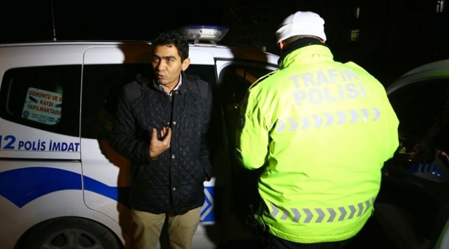 Ehliyetine el konulan alkollü sürücüden "umreye gittim" savunması
