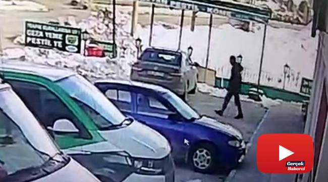 Elinde çocuğu için aldığı doğum günü pastasıyla can verdi
