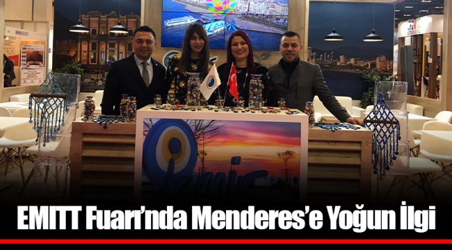 EMITT Fuarı’nda Menderes’e Yoğun İlgi
