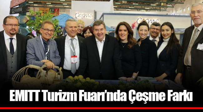 EMITT Turizm Fuarı’nda Çeşme Farkı