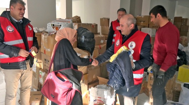 Engelli vatandaştan depremzedeler için duygulandıran yardım