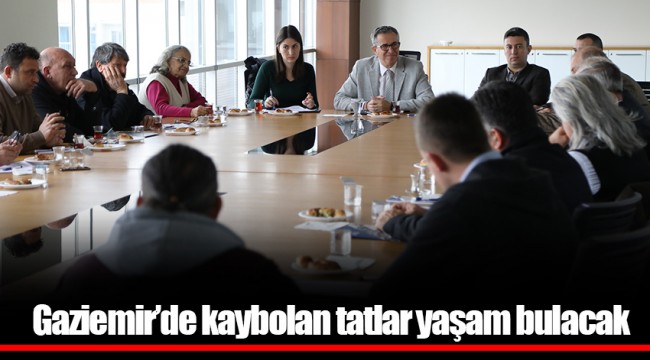 Gaziemir’de kaybolan tatlar yaşam bulacak