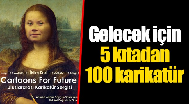 Gelecek için 5 kıtadan 100 karikatür