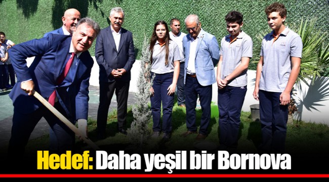 Hedef: Daha yeşil bir Bornova