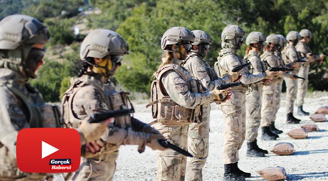 İşte Türkiye’nin ilk kadın Jandarma Komando Astsubayları