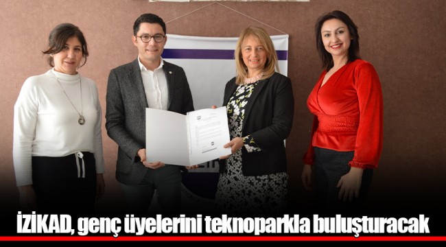 İZİKAD, genç üyelerini teknoparkla buluşturacak