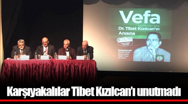 Karşıyakalılar Tibet Kızılcan’ı unutmadı