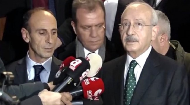 Kılıçdaroğlu canlı yayın esnasında depreme yakalandı