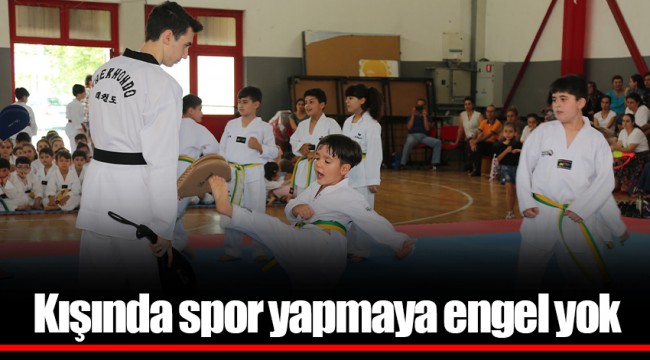 Kışında spor yapmaya engel yok
