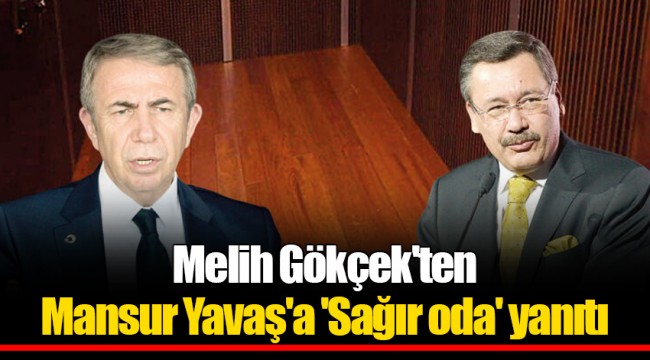Melih Gökçek'ten Mansur Yavaş'a 'Sağır oda' yanıtı
