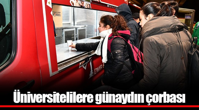 Üniversitelilere günaydın çorbası