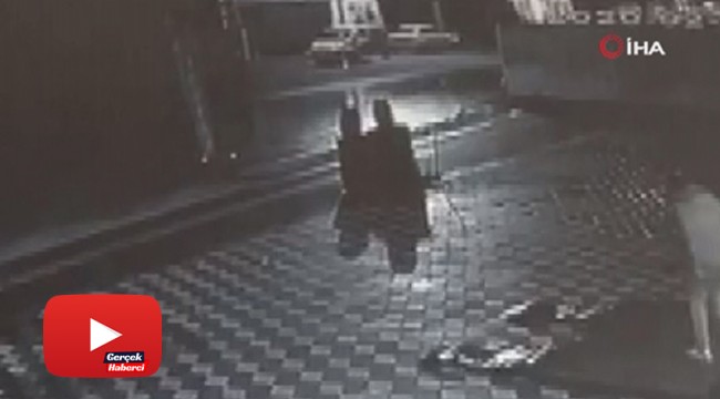 15 yaşındaki gencin feci ölümü kamerada