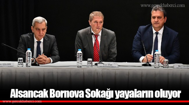 Alsancak Bornova Sokağı yayaların oluyor