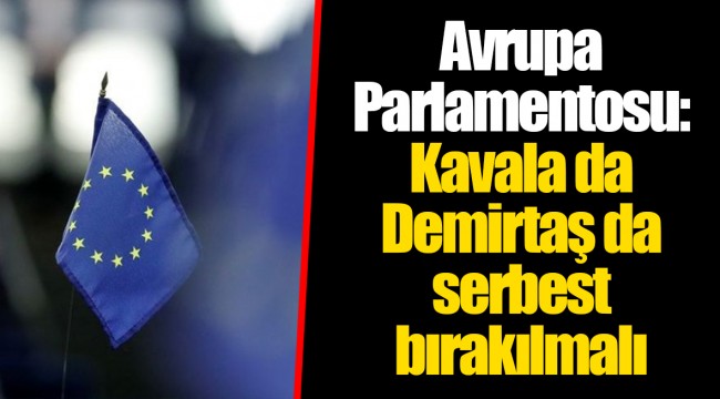 Avrupa Parlamentosu: Kavala da Demirtaş da serbest bırakılmalı
