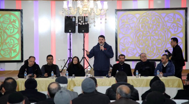 Bakan Kurum: "Elazığ eskisinden daha güzel olacak"