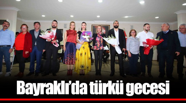 Bayraklı’da türkü gecesi