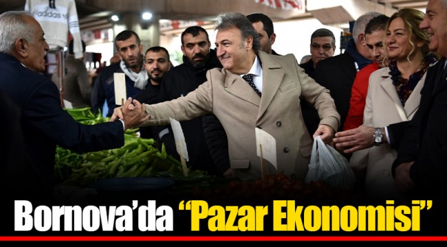 Bornova’da “Pazar Ekonomisi”