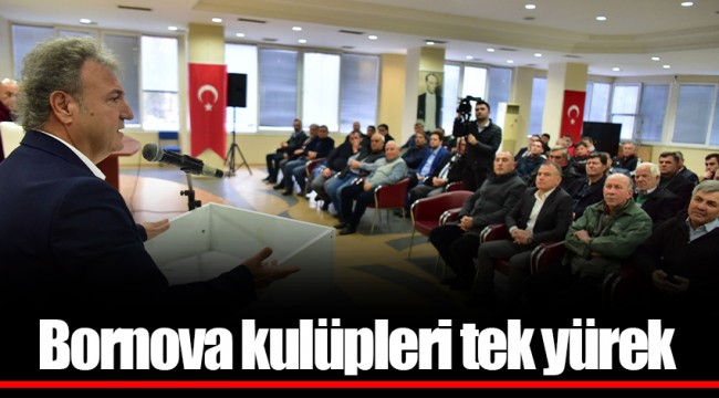 Bornova kulüpleri tek yürek