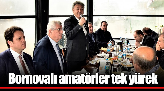 Bornovalı amatörler tek yürek