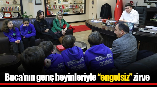 Buca’nın genç beyinleriyle “engelsiz” zirve 