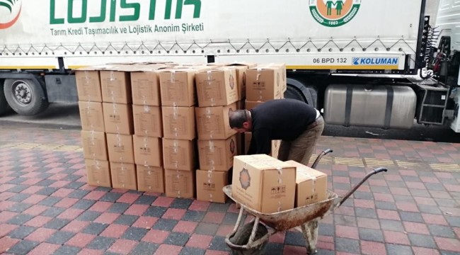 Büyükşehir Belediyesinden 5 bin aileye gıda yardımı