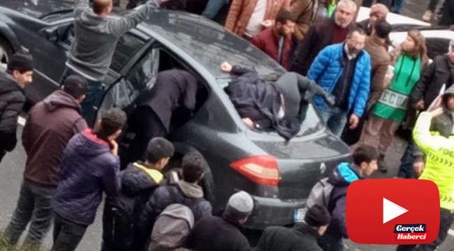 Diyarbakır'da korkunç kaza: Başı aracın ön camına çarptı, ardından takla atarak arka camından içeri girdi