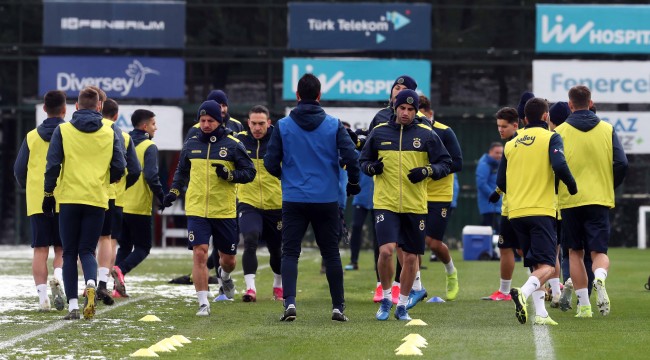 Fenerbahçe, Kırklarelispor maçı hazırlıklarına başladı