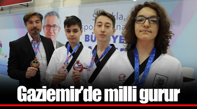 Gaziemir’de milli gurur