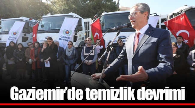 Gaziemir’de temizlik devrimi