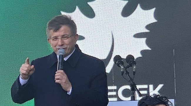 Gelecek Partisi&#039;nin İstanbul İl Başkanlığı açılışında konuşan Davutoğlu: İçinden çıktığımız partilerin devamı değiliz