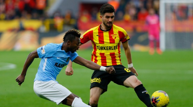 Göztepe son dakikada yıkıldı: 1-1