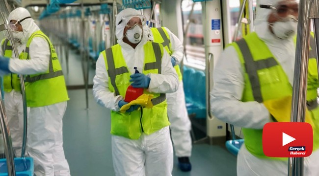 Günde 500 bin kişinin yolculuk ettiği Marmaray her gün tepeden tırnağa temizleniyor