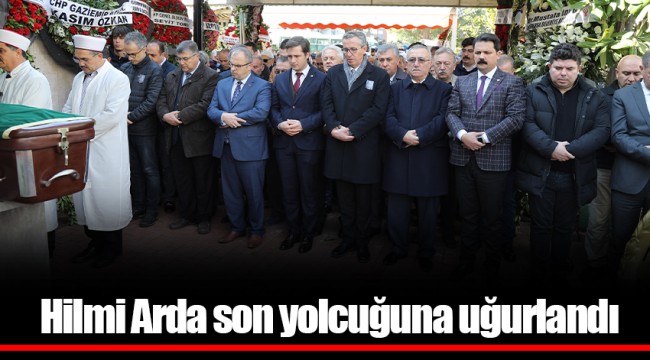Hilmi Arda son yolcuğuna uğurlandı