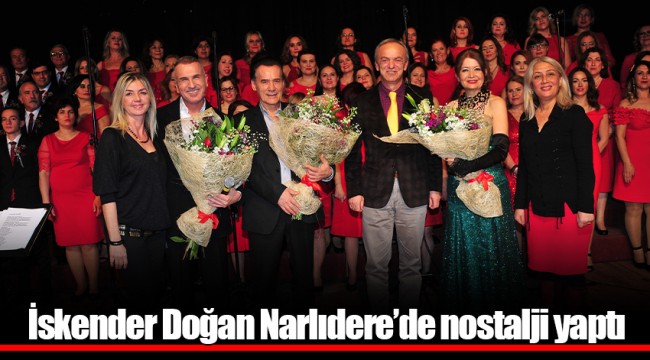 İskender Doğan Narlıdere’de nostalji yaptı