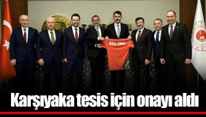Karşıyaka tesis için onayı aldı