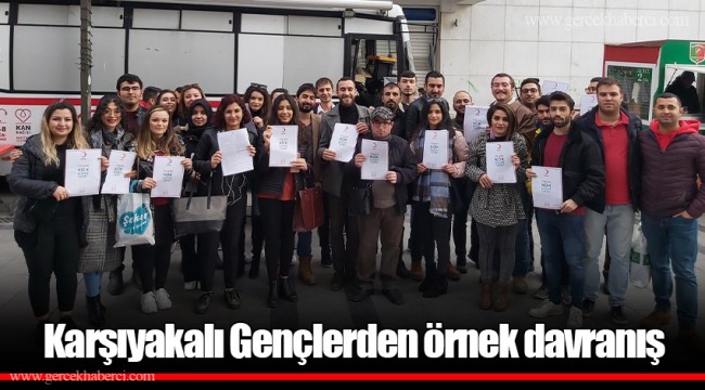 Karşıyakalı Gençlerden örnek davranış