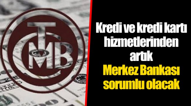 Kredi ve kredi kartı hizmetlerinden artık Merkez Bankası sorumlu olacak