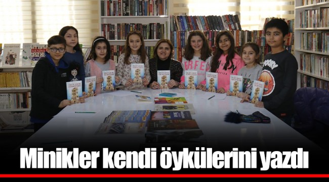 Minikler kendi öykülerini yazdı