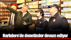 Narlıdere’de denetimler devam ediyor