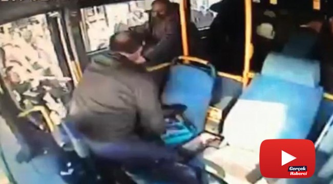 Otobüs şoförüne darp