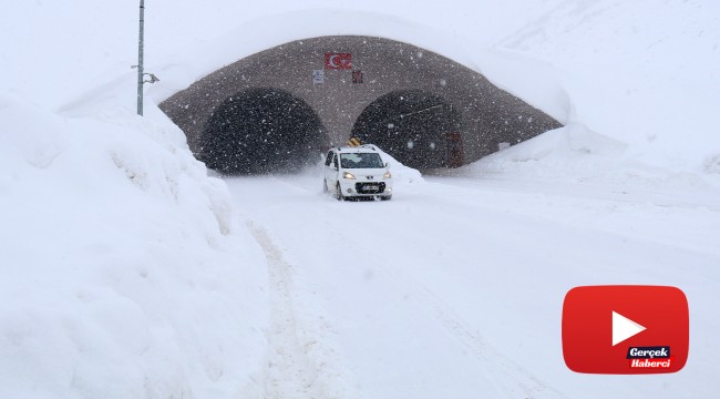 Ovit Tüneli ile artık Rize-Erzurum arasındaki bağlantı hiç kesilmiyor