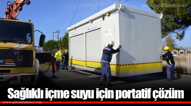 Sağlıklı içme suyu için portatif çözüm