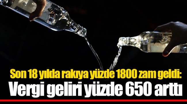 Son 18 yılda rakıya yüzde 1800 zam geldi: Vergi geliri yüzde 650 arttı
