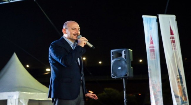 Soylu: Erdoğan'ın ülkesinde bugün herkes kendisini ifade ediyor, kimse korkmuyor, kimse çekinmiyor