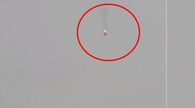 Suriye ordusuna ait bir helikopter daha düşürüldü