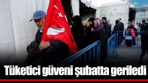 Tüketici güveni şubatta geriledi