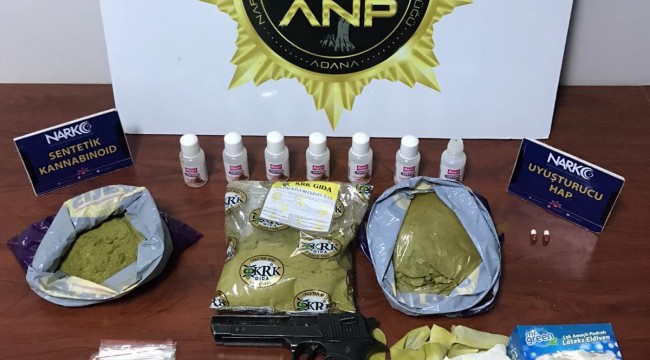 Adana'da uyuşturucu operasyonu